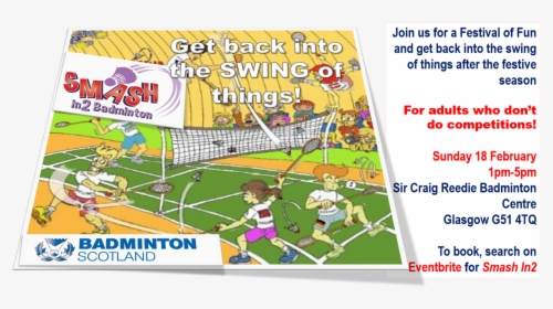 Badminton Cartoon, HD Png Download, Transparent PNG