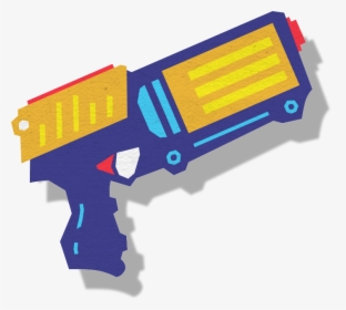 Water Guns Clipart - Nerf Gun Clipart Png, Transparent Png, Transparent PNG