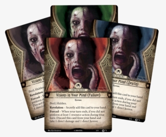 Ahc36 Cardfan Visions In Your Mind 4x - Arkham Horror Lcg Maddening Delusions, HD Png Download, Transparent PNG
