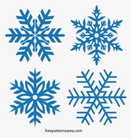 Free Snowflake Clipart, HD Png Download, Transparent PNG