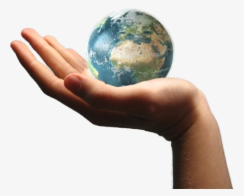 Earth In Hand Transparent Image - Hand Earth Png, Png Download, Transparent PNG