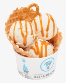 Ice Cream In A Conem 3 Bowl, HD Png Download, Transparent PNG
