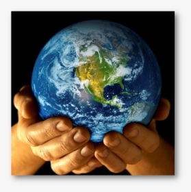 Clip Art Hand Holding Globe - Holding Earth In Hands, HD Png Download, Transparent PNG