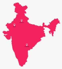Logo - India Map Clipart, HD Png Download, Transparent PNG