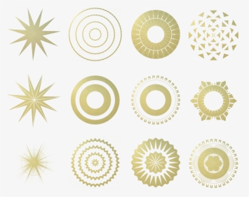 12 Plain Christmas Stars By Annapaar - Circle, HD Png Download, Transparent PNG