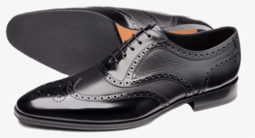 Classic English Black Brogues - Slip-on Shoe, HD Png Download, Transparent PNG