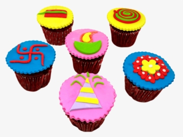 Useful Diwali Gift Ideas - Diwali Special Cupcakes, HD Png Download, Transparent PNG