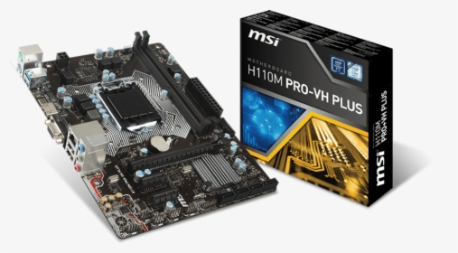 Msi H110m Pro Vd Plus Intel, HD Png Download, Transparent PNG