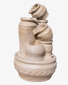 Small Matki Water Fountain For Home Decor (sand Drift) - Carving, HD Png Download, Transparent PNG