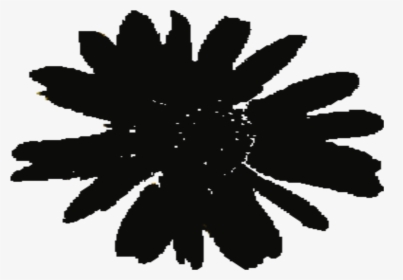 Sunflower Svg Black And White Cartoon - Clip Art, HD Png Download, Transparent PNG