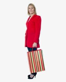Shopping Womens With Bag Png, Transparent Png, Transparent PNG