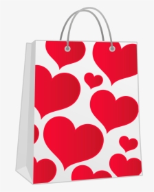 Women Bag Clipart Office Bag - Valentine Gift Bag Clipart, HD Png Download, Transparent PNG