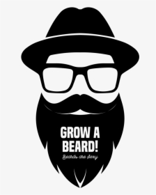 Grow A Beard Men S Printed Vest - Beard Boy Png Logo, Transparent Png, Transparent PNG