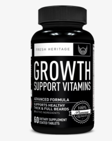 Hair Growth Support Vitamins - Bodybuilding Supplement, HD Png Download, Transparent PNG
