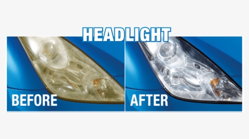 Head Light - Restoring Yellowed Headlights, HD Png Download, Transparent PNG