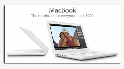 Macbook - First White Macbook, HD Png Download, Transparent PNG