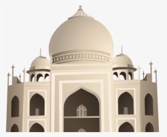 Taj Mahal Png Transparent Images - Taj Mahal Cartoon Png, Png Download, Transparent PNG