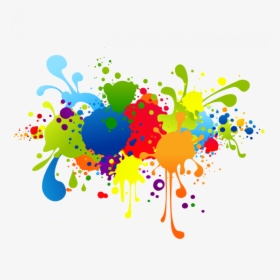 Television Wish Wallpaper Desktop High-definition Holi - Colour Paint Splash Png, Transparent Png, Transparent PNG