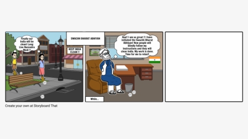 Cartoons On Swachh Bharat, HD Png Download, Transparent PNG