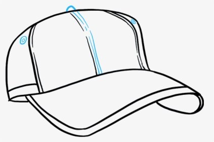 How To Draw Baseball Cap - Baseball Cap Drawing Png, Transparent Png, Transparent PNG