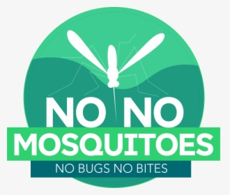 No No Mosquitoes Logo No Bugs No Bites - Graphic Design, HD Png Download, Transparent PNG
