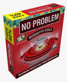 No Problem Anti Dengue Mosquito Coil - No Problem Mosquito Coil, HD Png Download, Transparent PNG