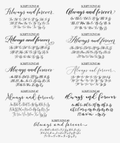 Font For Place Cards, HD Png Download, Transparent PNG