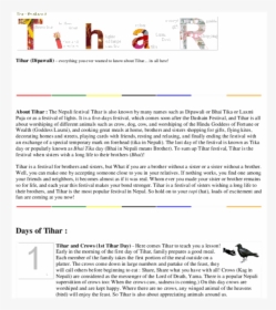 Tihar Festival Essay In English, HD Png Download, Transparent PNG