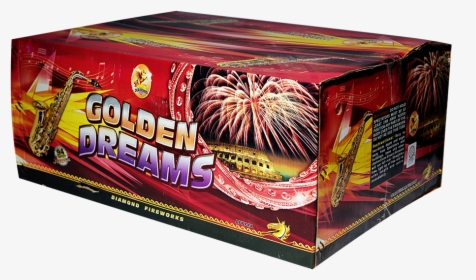 Golden Dream - Fireworks, HD Png Download, Transparent PNG