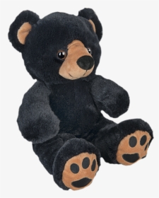 Teddy Bear Black Png, Transparent Png, Transparent PNG