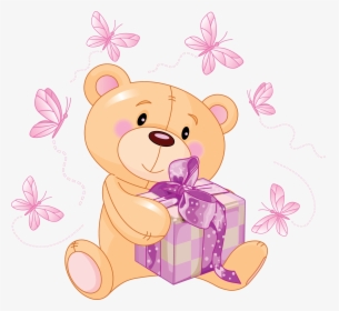 Teddy Bear Toy - Teddy Bear Cute Cartoons, HD Png Download, Transparent PNG