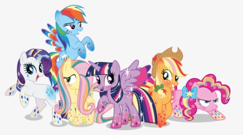 Rainbow Power Ponies - My Little Pony Power, HD Png Download, Transparent PNG