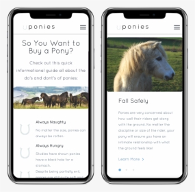 Ponies - Mobile Phone, HD Png Download, Transparent PNG