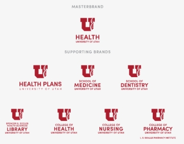 All U Health Logos - University Of Utah Health Logo, HD Png Download, Transparent PNG