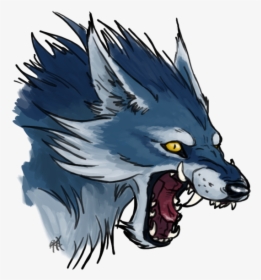 Thumb Image - Png Blue Wolf Head, Transparent Png, Transparent PNG