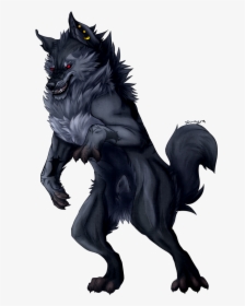 Werewolf Png - Blue Wolf Transparent Background, Png Download, Transparent PNG