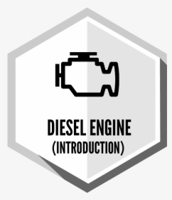 Diesel Engine Introduction      Data Rimg Lazy   Data - Engine Icon On Car, HD Png Download, Transparent PNG