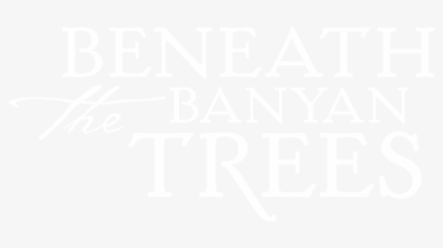 Beneath The Banyan Trees Logo Black And White - Hyatt Regency Logo White, HD Png Download, Transparent PNG