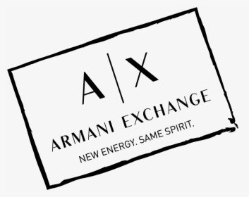 Transparent Armani Exchange Logo Png - Armani Exchange Logo Hd, Png Download, Transparent PNG