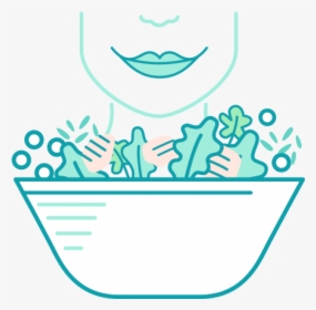 Healthy Eating Icon - Illustration, HD Png Download, Transparent PNG
