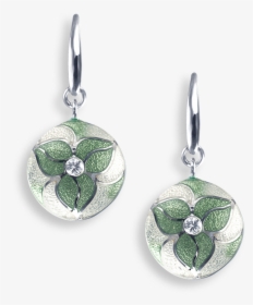 Nicole Barr Designs Sterling Silver Wire Earrings Trillium - Earrings, HD Png Download, Transparent PNG