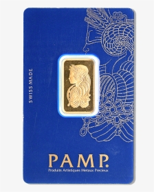 Pamp Gold Bar - Golden Bar 10 Grams, HD Png Download, Transparent PNG