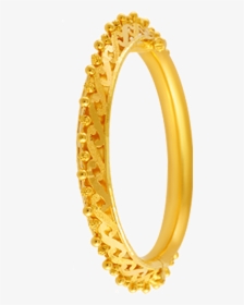 Chandra Jewellers 22k Yellow Gold Bangle - Wedding Ring, HD Png Download, Transparent PNG