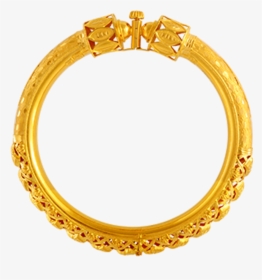 22kt Yellow Gold Bangle For Women - Pc Chandra Jewellers Bala Design, HD Png Download, Transparent PNG