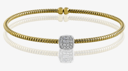 Simon G Diamond Open Bangle - Designer Diamond Bracelet Design, HD Png Download, Transparent PNG