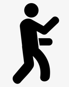 Stick Figure Punching Png, Transparent Png, Transparent PNG