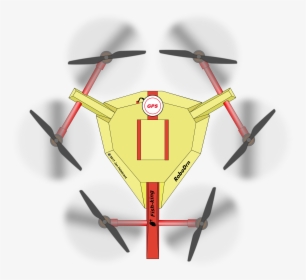 Drone Clipart Icon Vector - Drone Top View Png, Transparent Png, Transparent PNG