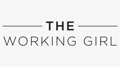 The Working Girl - Black-and-white, HD Png Download, Transparent PNG