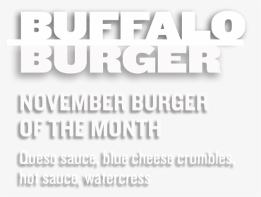 November Burger Of The Month - Poster, HD Png Download, Transparent PNG