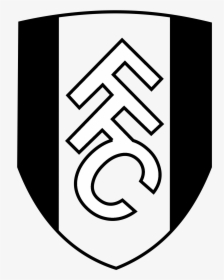 Fulham Fc Logo Black And White - Fulham Fc Logo Png, Transparent Png, Transparent PNG
